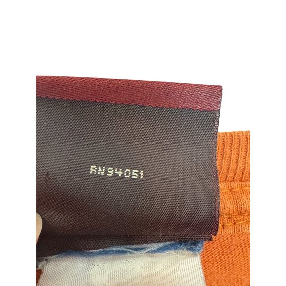 Lost Creek Long Sleeve Graphic T-Shirt Mens XL Orange Deer Skull Design Cotton - Picture 8 of 8